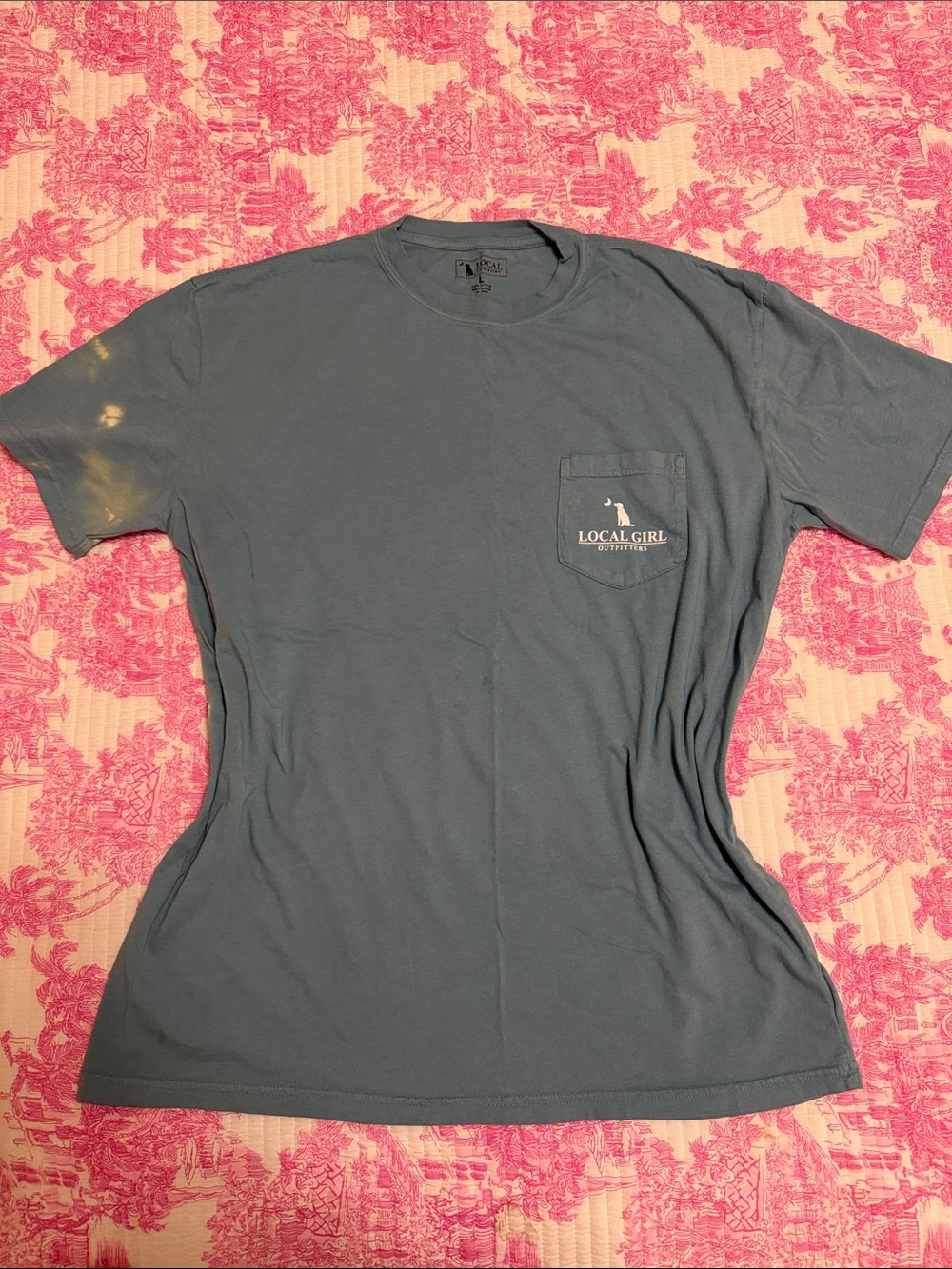 Local Girl Outfitters Men's Slate Pocket Tee - Short Sleeve